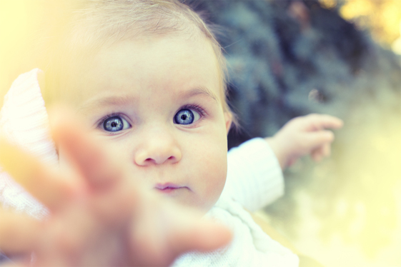 shutterstock Baby Augen, Foto